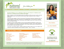 Tablet Screenshot of naturalwellnesscare.com